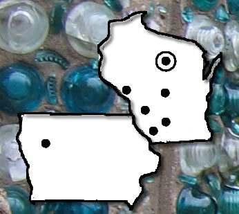 Phillips on a Wisconsin Map